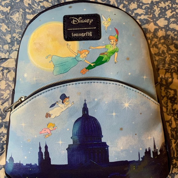 Disney Handbags - SOLD NWT Disney Peter Pan Loungefly Backpack